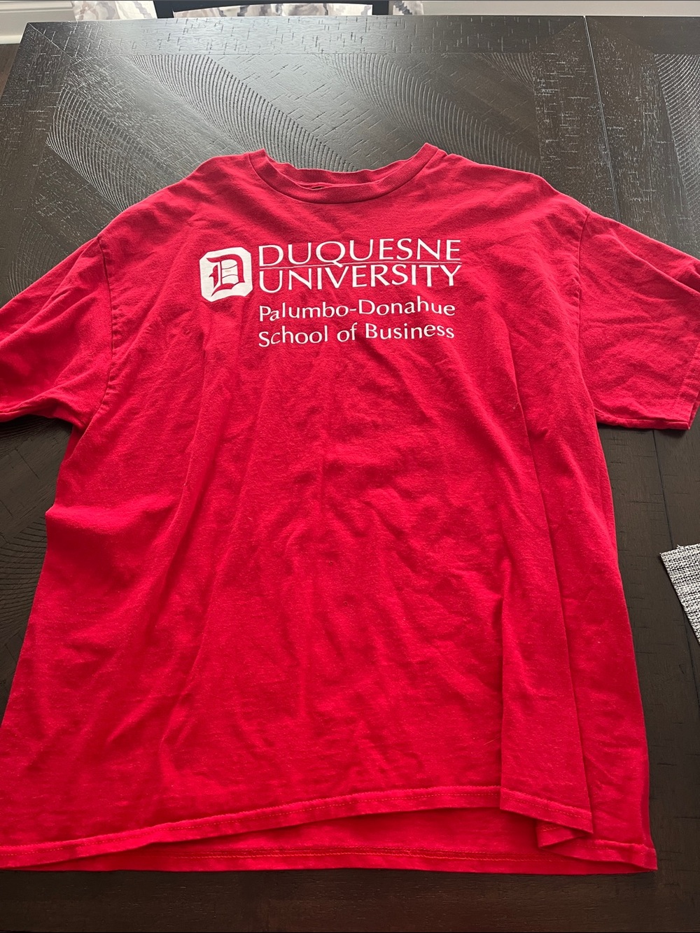 Palumbo-Donahue School of Business Red Short-Sleeve Tee
